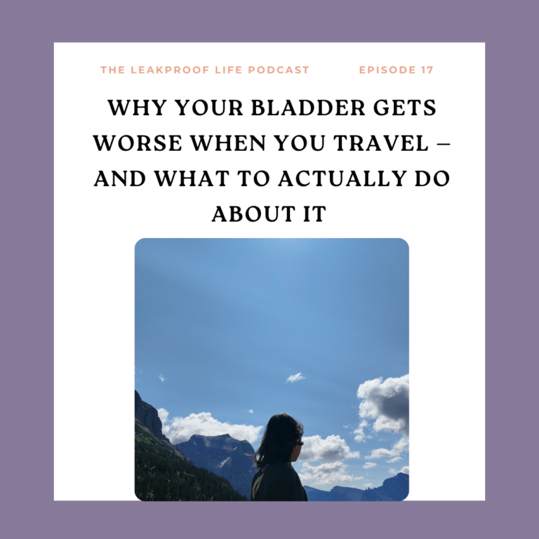 Why Your Bladder Gets Worse When You Travel — And What To Actually Do About It